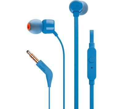 JBL T110 Headphones - Blue JBL T110 Headphones - Blue